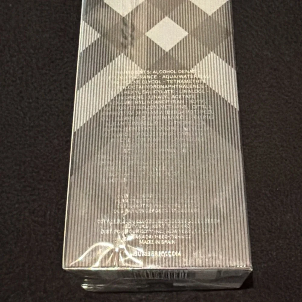 BURBERRY BRIT FOR HIM EDT SPRAY 3.3 OZ/100 ML NEW AND SEALED